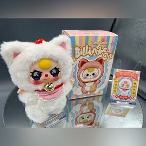 BB3 Billionaire Cat Harmony, New unused, opened, moveable eyes BB3 Baby Three